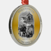 Métallique Ornement de guerre civile (Droite)