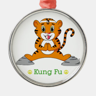 Métallique Ornement de Kung Fu Tiger™