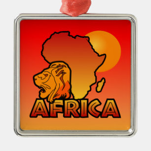 Métallique Ornement de l'Afrique