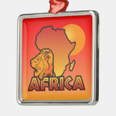 Métallique Ornement de l'Afrique (Gauche)