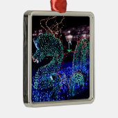 Métallique Ornement de Nessie de Noël (Droite)