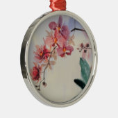 Métallique Ornement de Phalaenopsis (Droite)