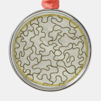 Métallique Ornement de puzzle