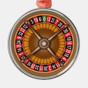 Métallique Ornement de roue de roulette