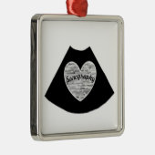 Métallique Ornement de sonographie (Droite)