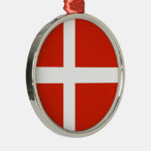 Métallique Ornement de voyage - Danemark (Droite)