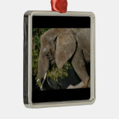 Métallique Ornement d'éléphant (Droite)