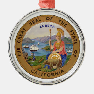 Métallique Ornement du sceau de Californie