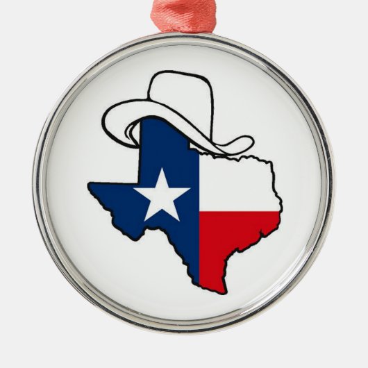 Métallique Ornement du Texas (Devant)