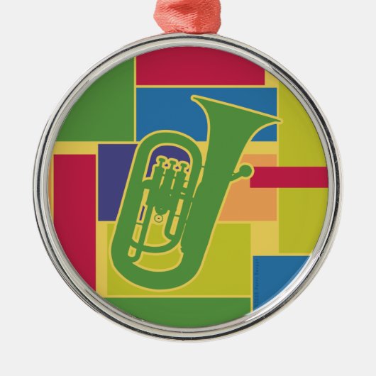 Métallique Ornement Euphonium Colorblocks (Devant)