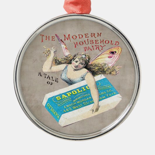 Métallique Ornement féerique de savon (Devant)