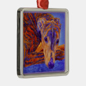 Métallique Ornement Greyhound - "Ace" (Droite)