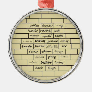 Métallique Ornement inspiré de graffiti