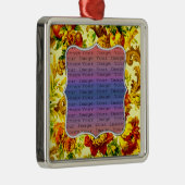 Métallique Ornement Mariage du printemps (Droite)