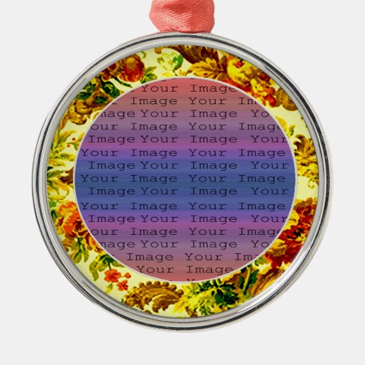 Métallique Ornement Mariage du printemps (Devant)