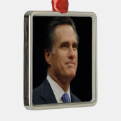 Métallique Ornement Mitt Romney (Droite)