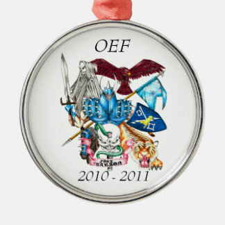 Métallique Ornement rond OEF, 2010 - 2011 de sentinelle