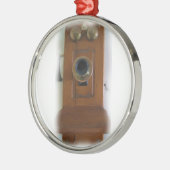 Métallique Ornement téléphonique vintage (Gauche)