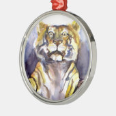 Métallique Ornement Tiger (Gauche)