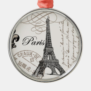 Métallique Ornement vintage de Paris…