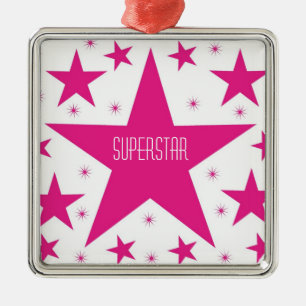 Métallique Superstar Collection Premium Carré Ornement