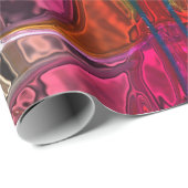 Métallisateur brillant emballage cadeau en verre r (Coin rond)