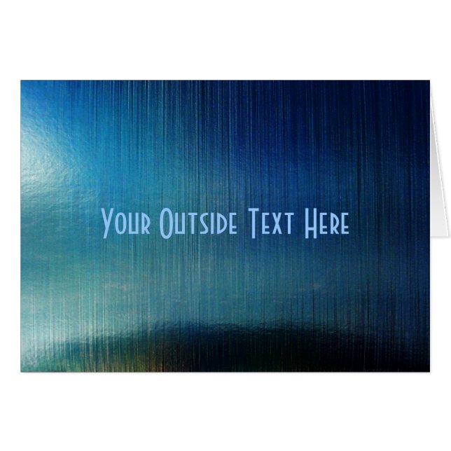 Métallurgie bleue (Devant horizontal)