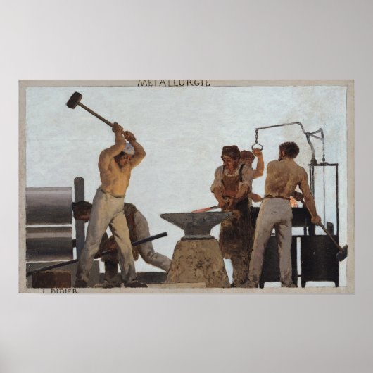 Metallurgie Poster (Voorkant)