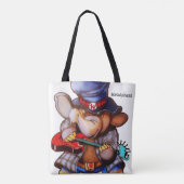 Metalphant avec la guitare Fourre-tout ou le sac (Dos)