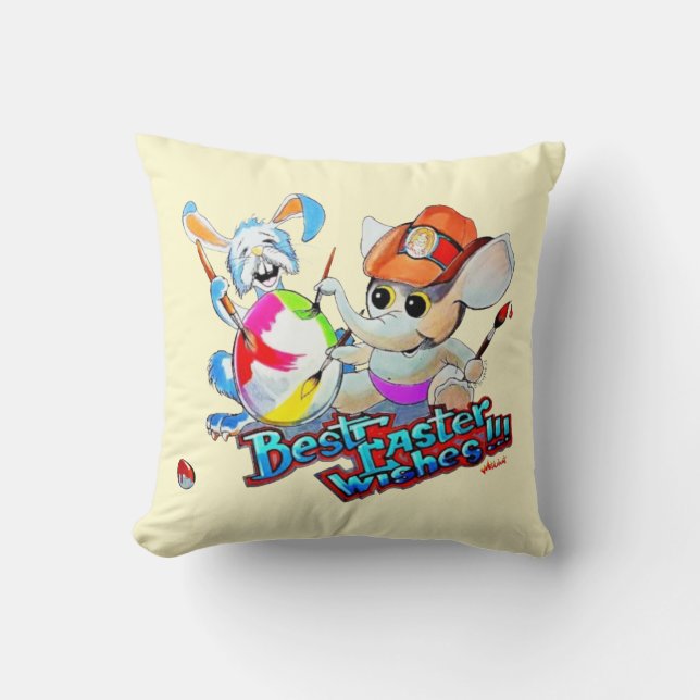 Metalphant Easter Sierkussen (Voorkant)