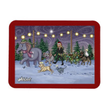 Metalphant familiestamboom magneet