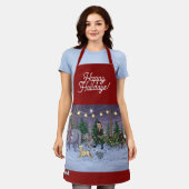 Metalphant Family Tree Apron Schort (Gedragen)