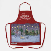 Metalphant Family Tree Apron Schort (Voorkant)