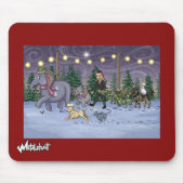 Metalphant Family Tree Mouse Pad Muismat (Voorkant)