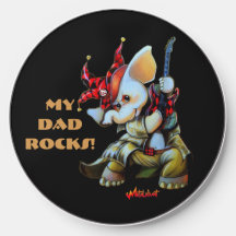 Metalphant Jester Mijn Papa Rocks Draadloze Oplade