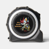 Metalphant Jester Mijn vader Rocks Tape Measure Rolmaat (Voorkant)