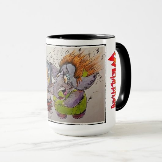 Metalphant & Mom Mug (Devant droit)