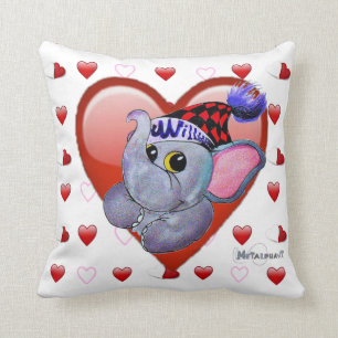 Metalphant Valentijnskussen Kussen