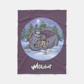 Metalphant Wilbur & Mom Fleece Blanket (Voorkant)