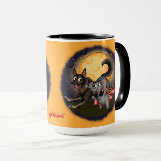 Metalphanumérique Metalfriends Mug (Devant droit)