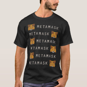 MetaMask Fox - DeFi Crypto Wallet voor PulseChain T-shirt
