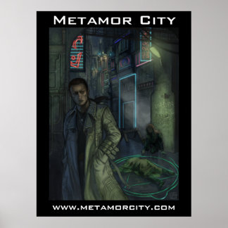 Metamor City: Scène van de misdaad Poster