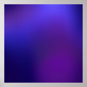 Metamorfose 2 Paarse Blauwe Elegantie Poster