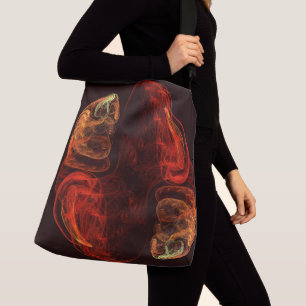 Metamorfose Abstracte Art Cross Body Crossbody Tas
