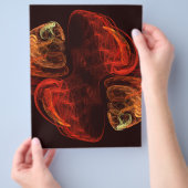 Metamorfose Abstracte Art Flyer (Hand)