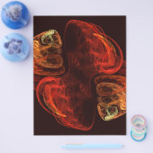 Metamorfose Abstracte Art Flyer (Enkel)