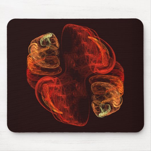 Metamorfose Abstracte Art Mousepad Muismat (Voorkant)