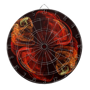 Metamorfose Abstracte kunst Dartbord