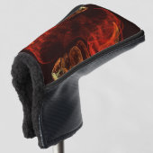 Metamorfose Abstracte kunst Golfheadcover (3/4 voorkant)