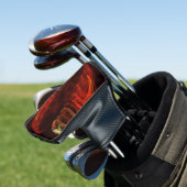 Metamorfose Abstracte kunst Golfheadcover (Insitu)